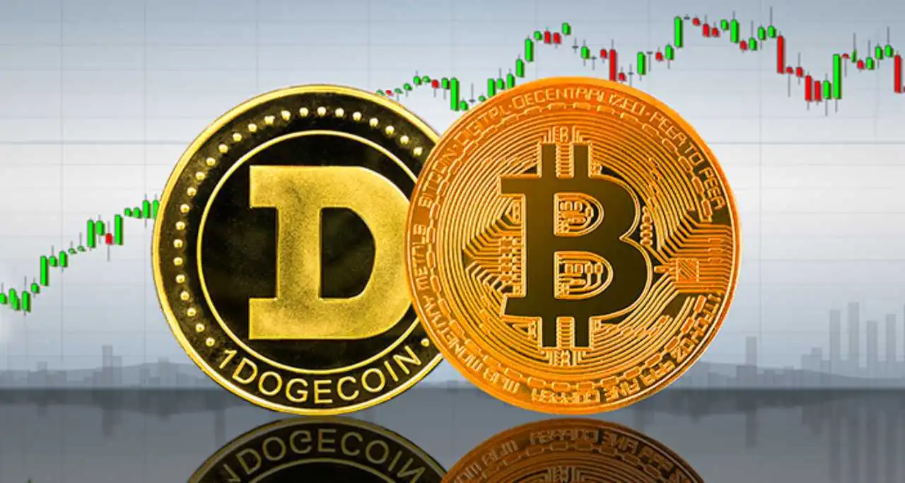 Bitcoin-and-Dogecoin