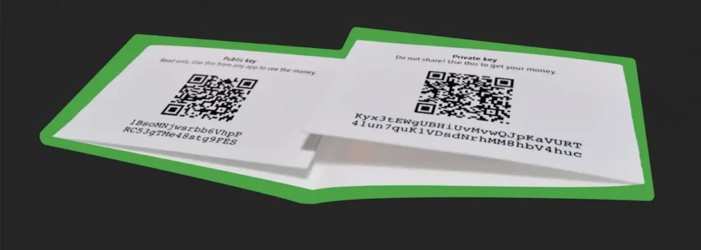 Cold Storage Paper Wallet