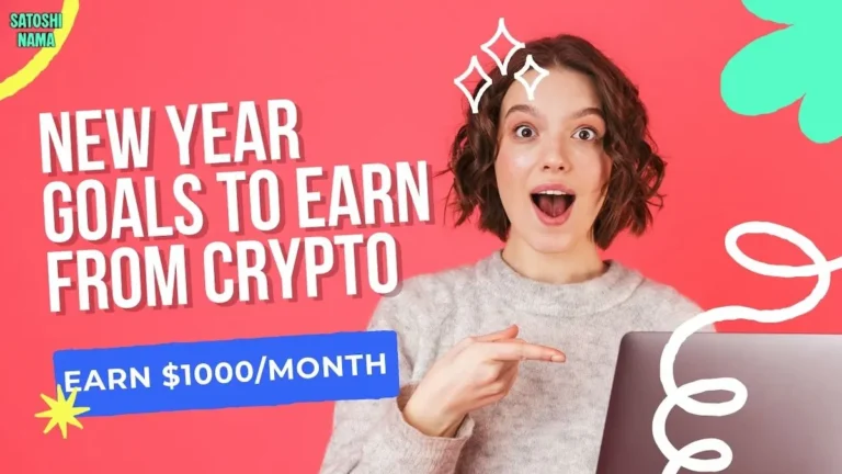New Year Crypto Goals: Earn $1000/Month